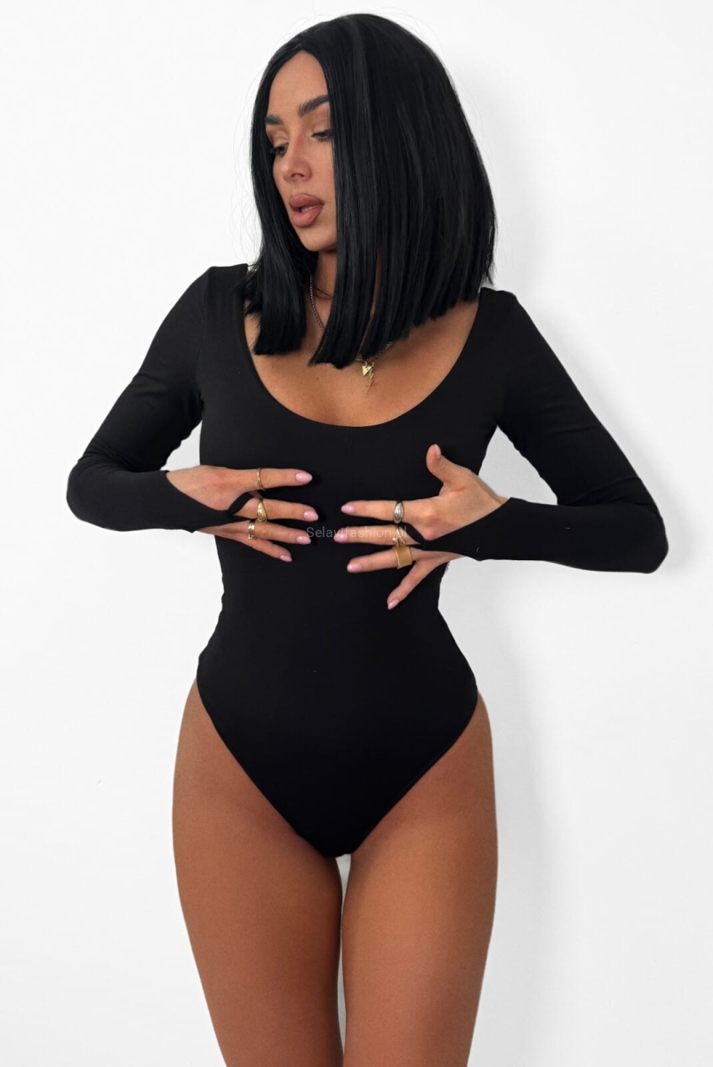 Body zakladane na palec La Milla czarne