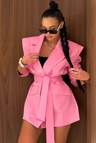 Marynarka New Style Wilia La Milla jasno różowa