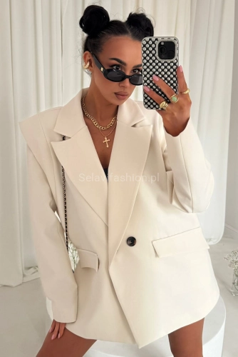 Marynarka New Style Wilia LaMilla jasno beżowa