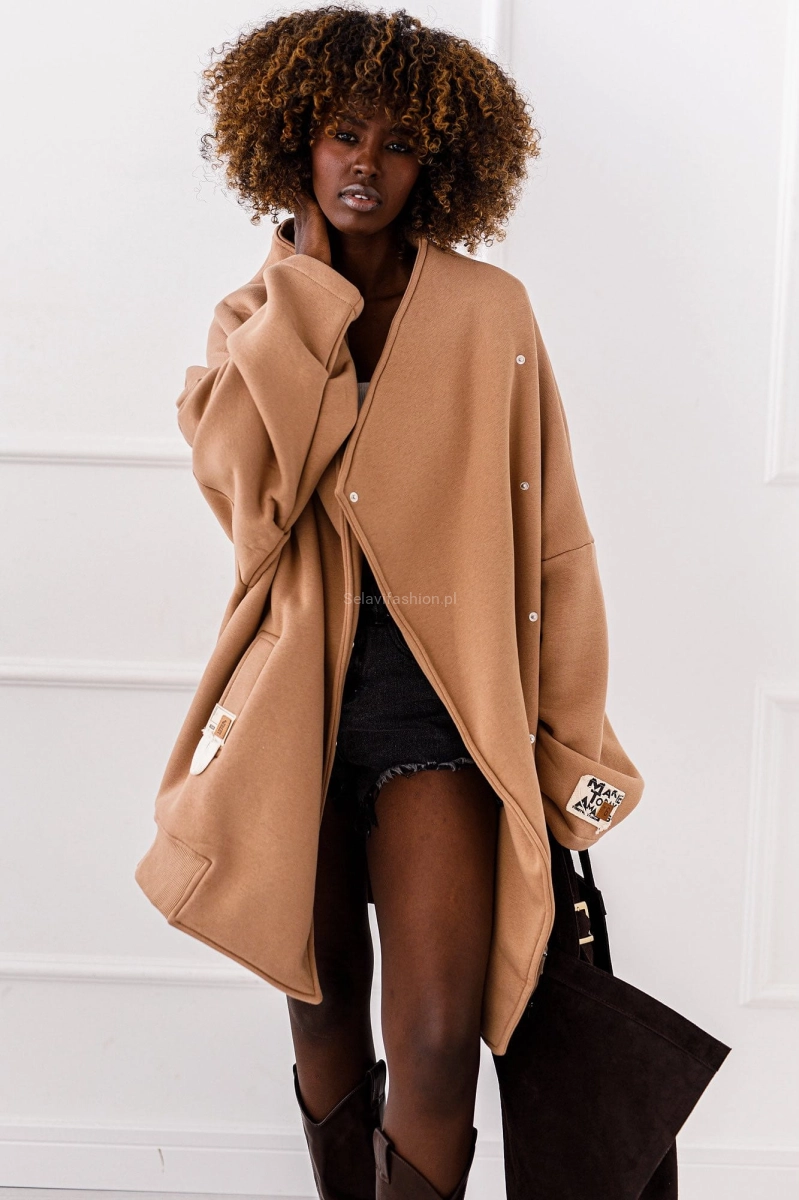 Przecena bluza Miss City beżowa z wadą 