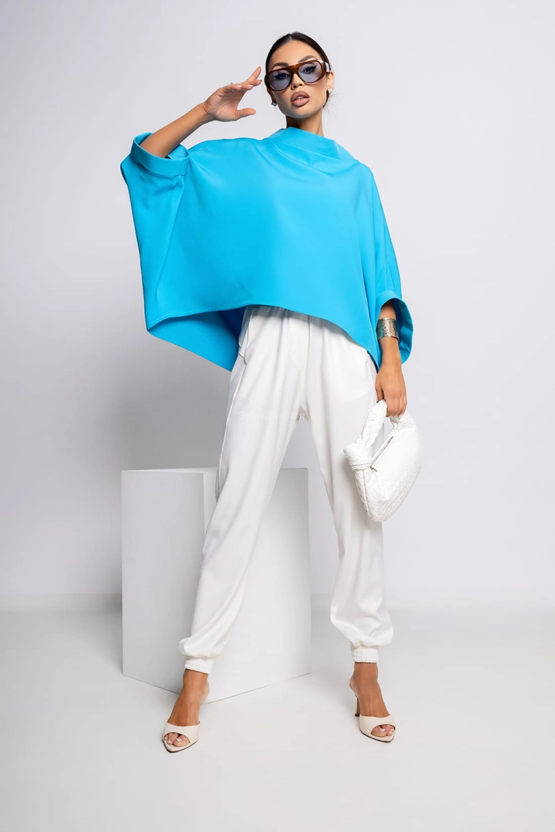 Bluzka Kimono Miss City Official niebieski