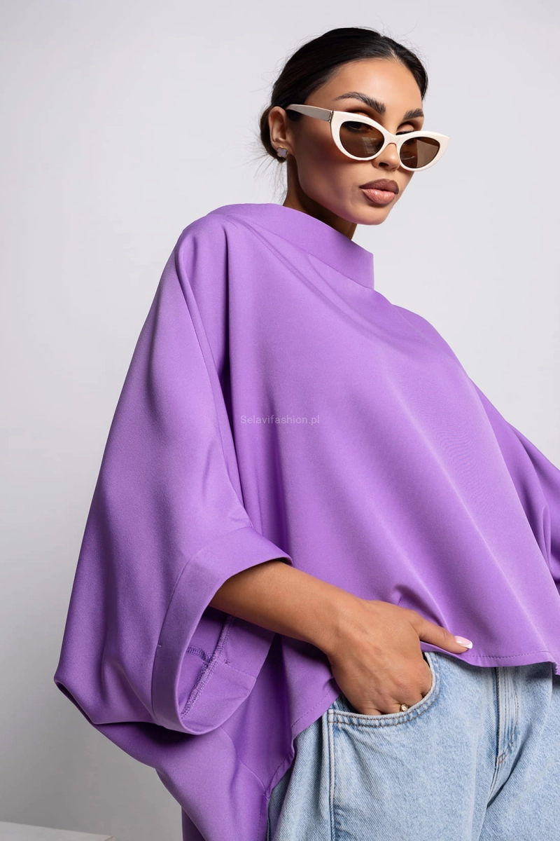 Bluzka Kimono Miss City Official fioletowa