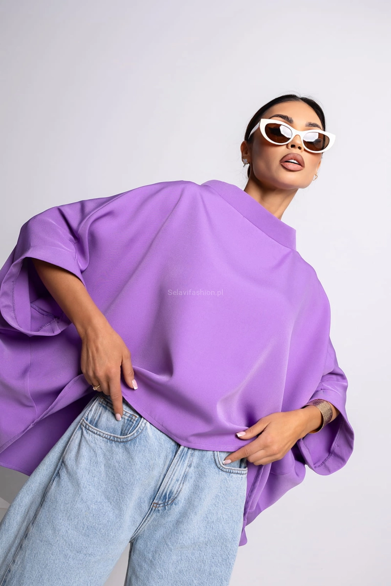 Bluzka Kimono Miss City Official fioletowa