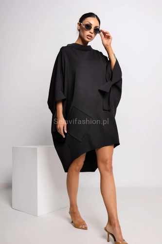 Sukienka kimono Miss City Official czarna