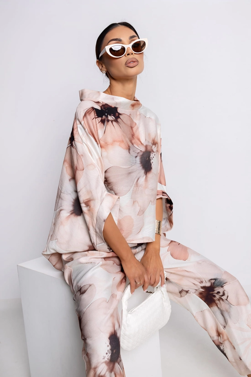 Bluzka Kimono Orchid Miss City Official pudrowy róż