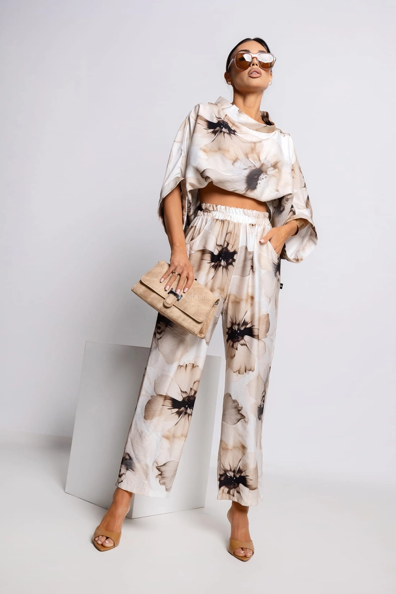 Bluzka Kimono Orchid Miss City Official jasno beżowa