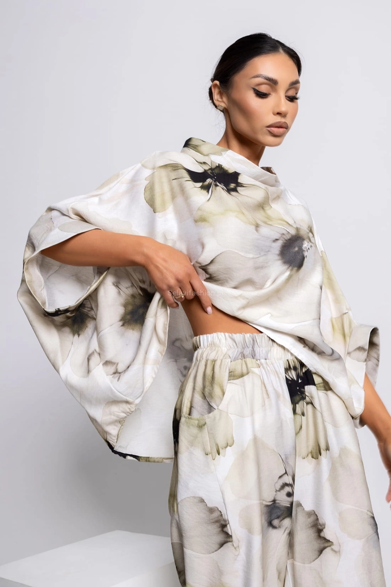 Bluzka Kimono Orchid Miss City Official ecru