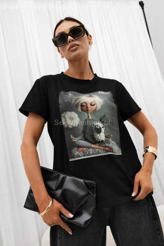 T-Shirt bluzka Zen City Official czarna