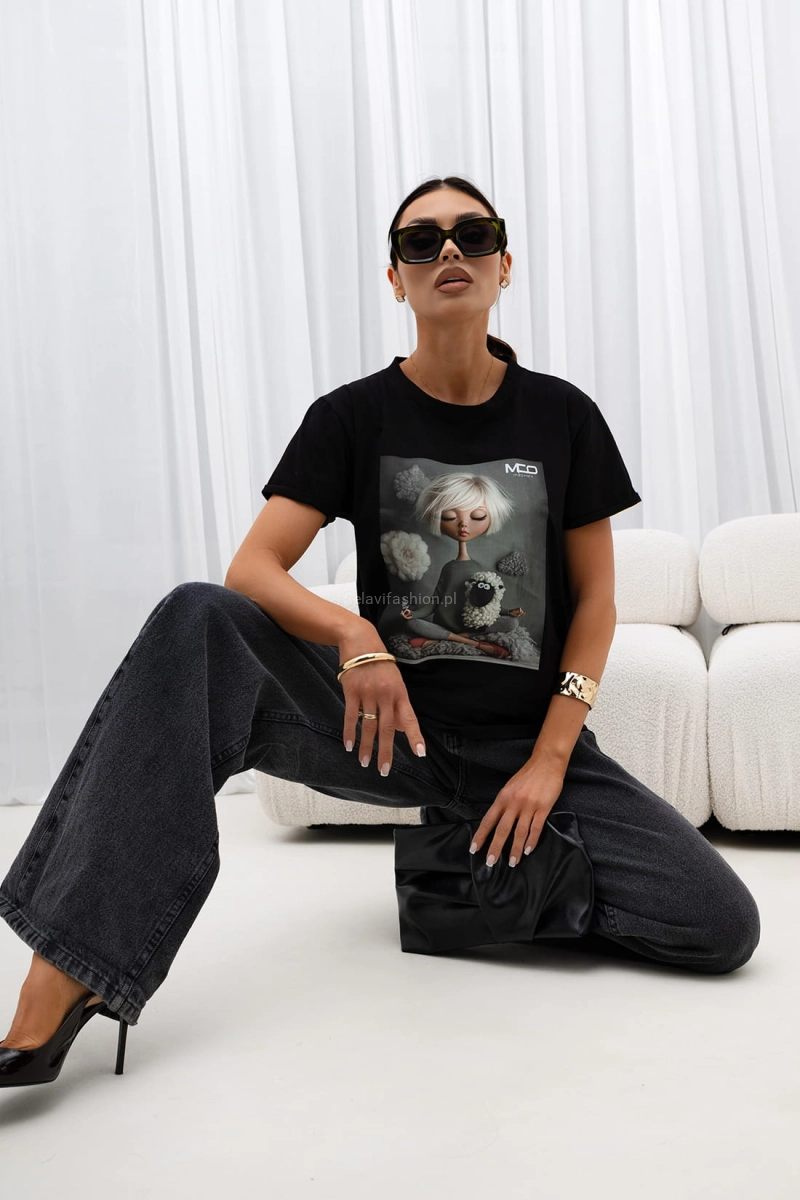 T-Shirt bluzka Zen City Official czarna