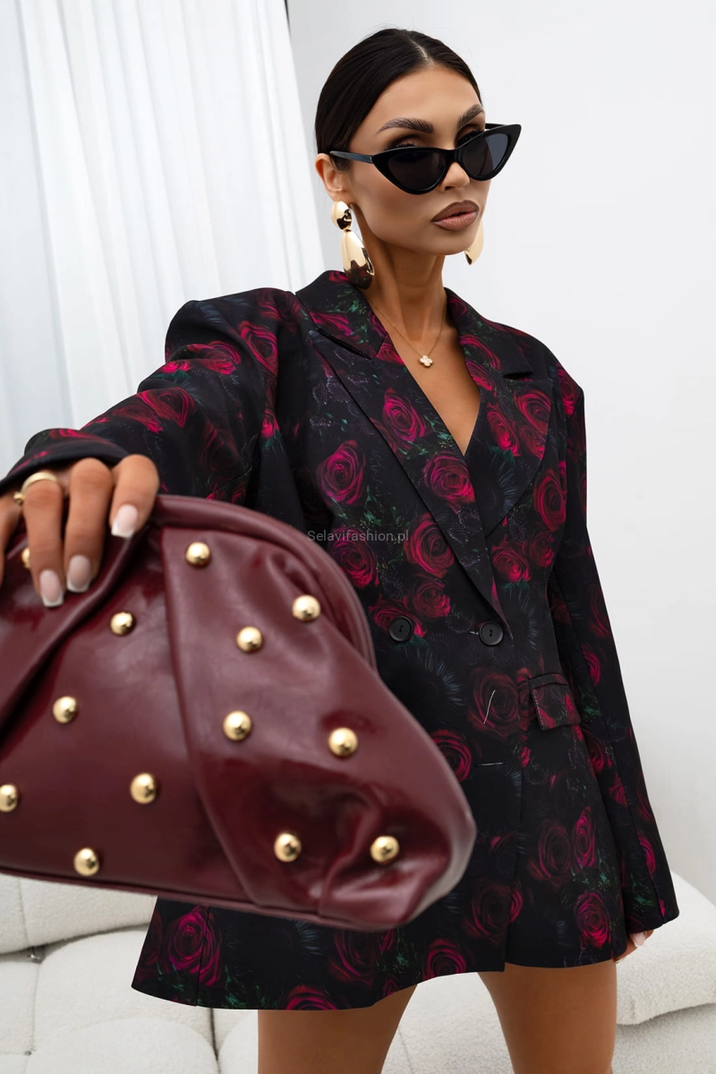 Marynarka w kwiaty Roses Unique Miss City Official