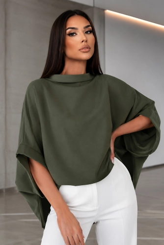 Bluzka Kimono Miss City Official ciemno zielona