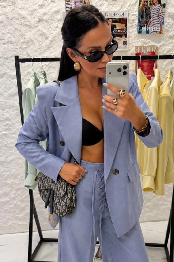 Marynarka New Style Wilia La Milla niebieska