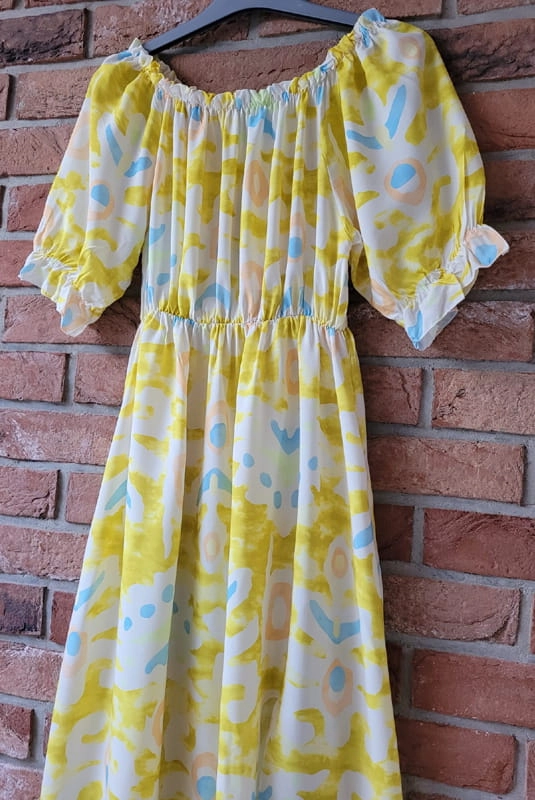Długa sukienka Minouu żółta w Selavifashion.pl