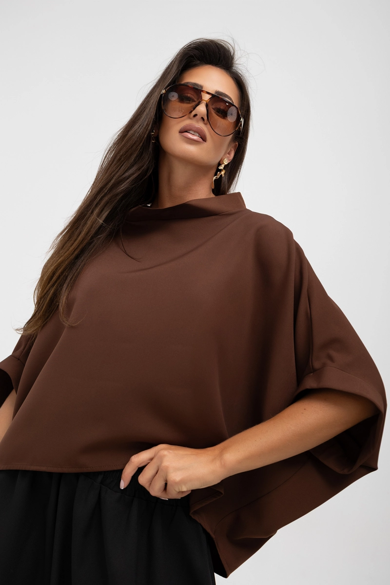 Bluzka Kimono Miss City Official brązowa