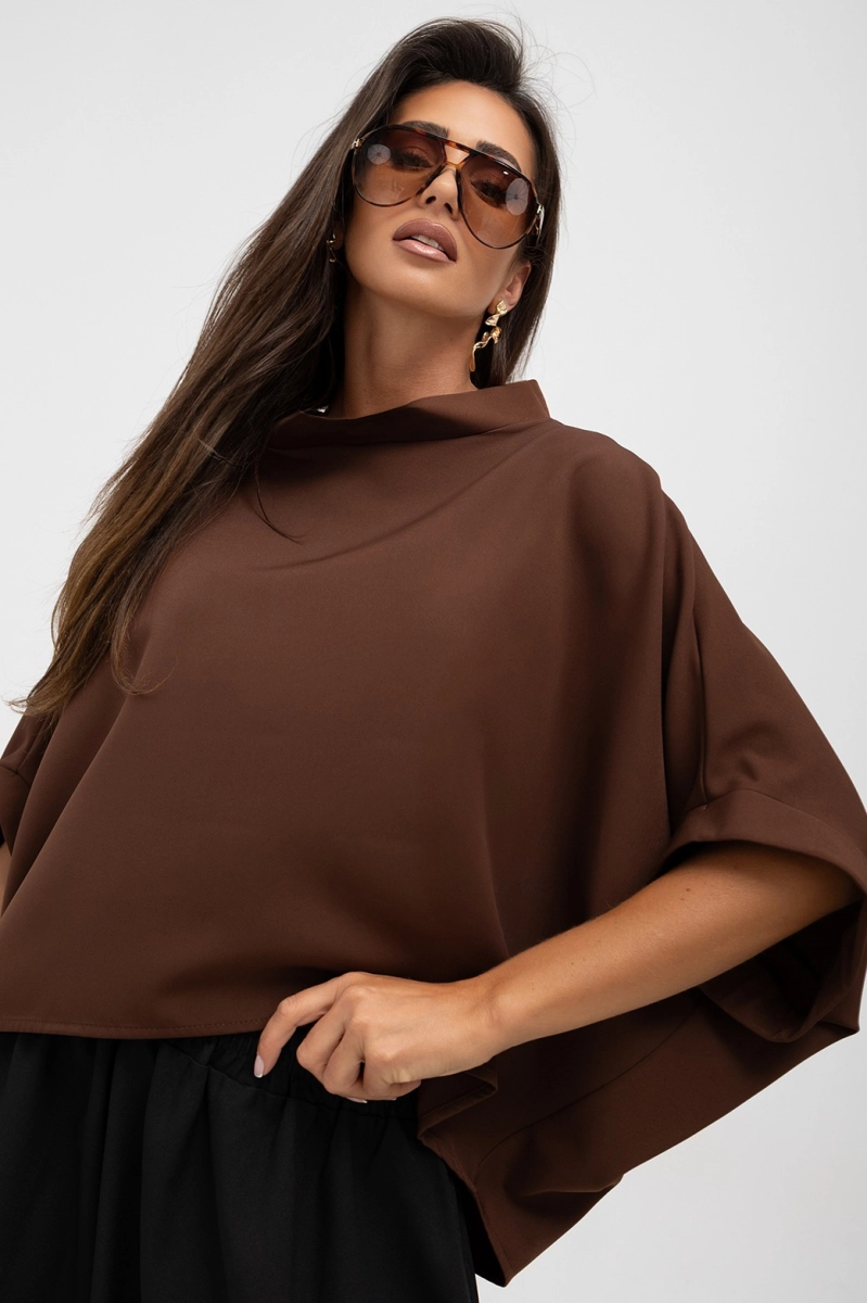 Bluzka Kimono Miss City Official brązowa