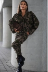 Spodnie bojówki ADDICT Military moro Lavestino khaki 