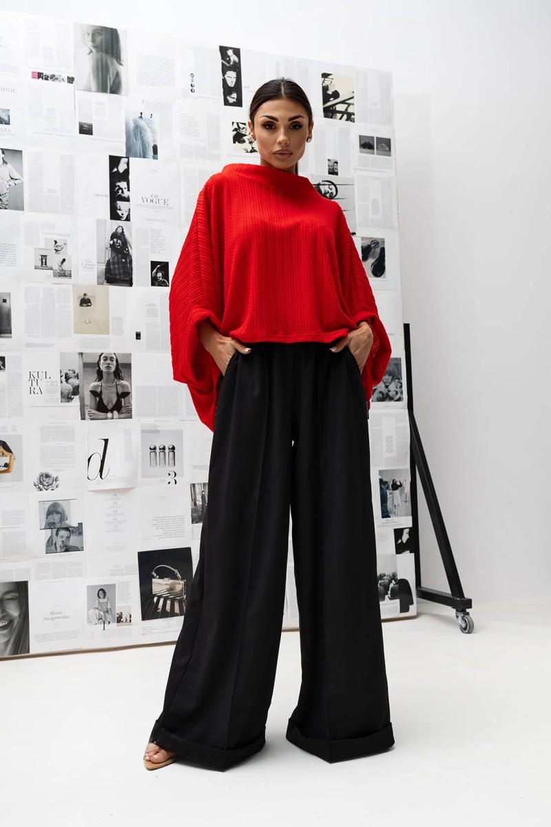 Bluzka Kimono SPLOT Miss City Official czerwona